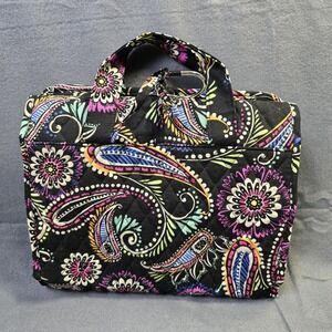 VERA BRADLEY Bandana Swirl HANGING ORGANIZER‎ Toiletry Cosmetic Bag